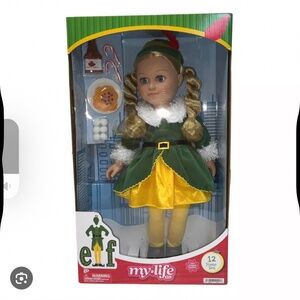 My Life As Elf Posable 18-inch Doll Blonde Hair NEW Buddy Christmas